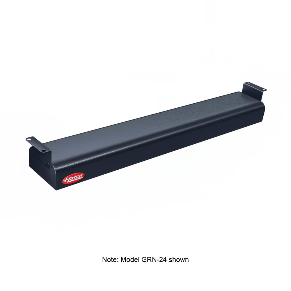 042-GRN54208BLACK 54" Narrow Infrared Strip Warmer - Single Rod, (1) Built In Toggle Control...
