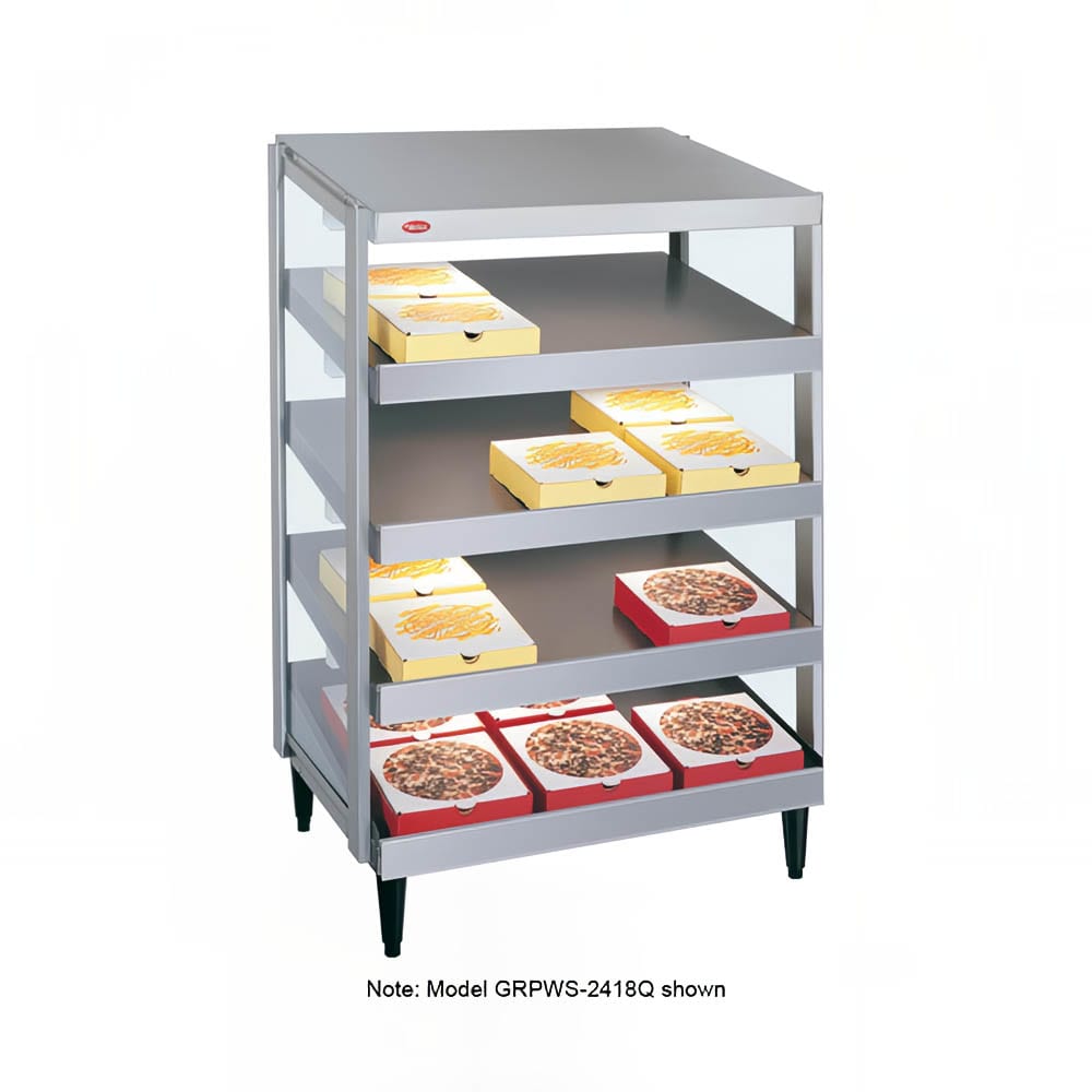042-GRPWS4824Q 48" Heated Pizza Merchandiser w/ 4 Levels, 120v/208 240v/1ph