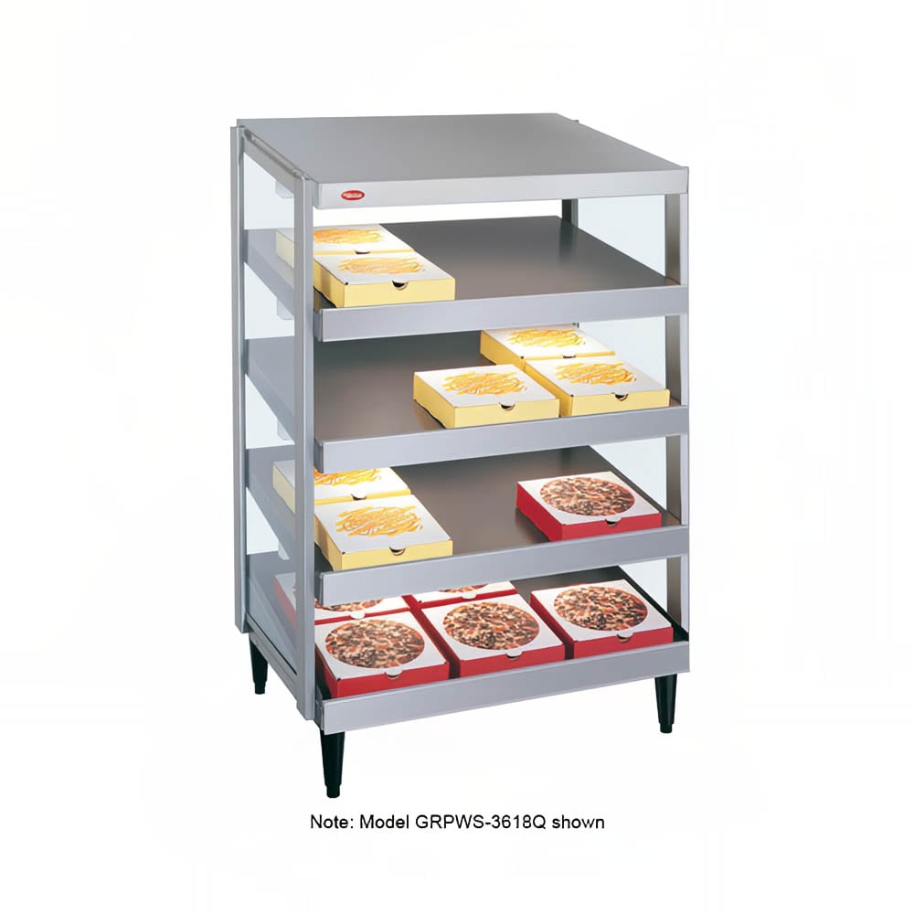 042-GRPWS3624Q 36" Heated Pizza Merchandiser w/ 4 Levels, 120v/208 240v/1ph