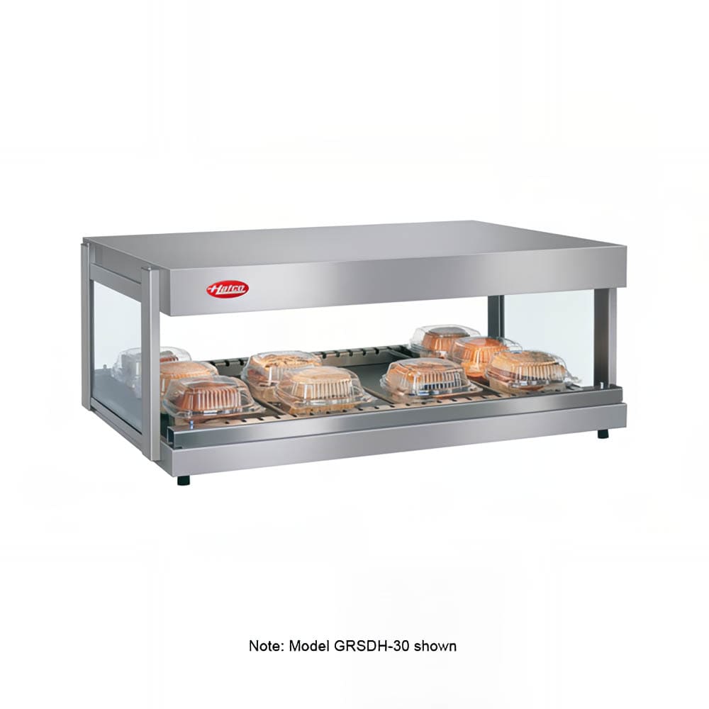 042-GRSDH60 60" Self Service Countertop Heated Display Shelf - (1) Shelf, 120v