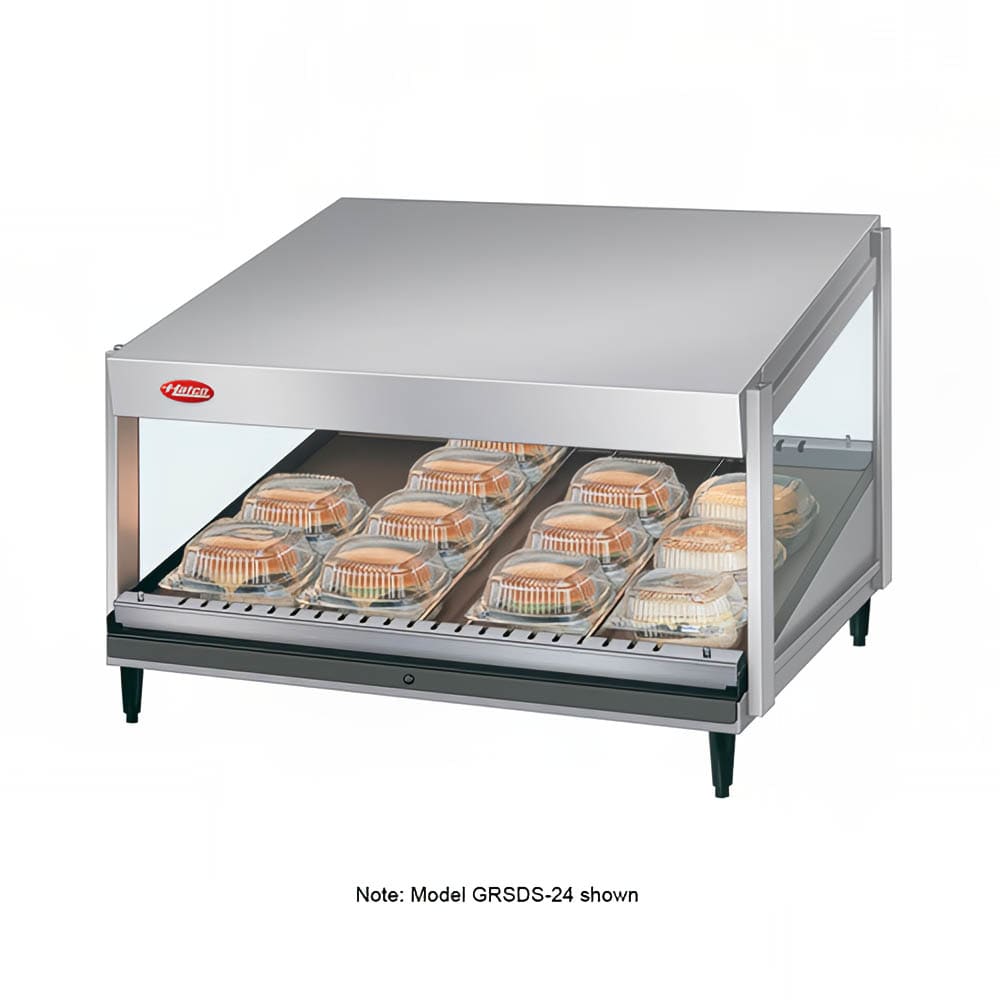 042-GRSDS36 36" Self Service Countertop Heated Display Shelf - (1) Shelf, 120v