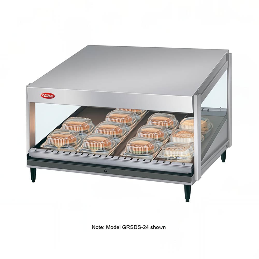 042-GRSDS60 60" Self Service Countertop Heated Display Shelf - (1) Shelf, 120v