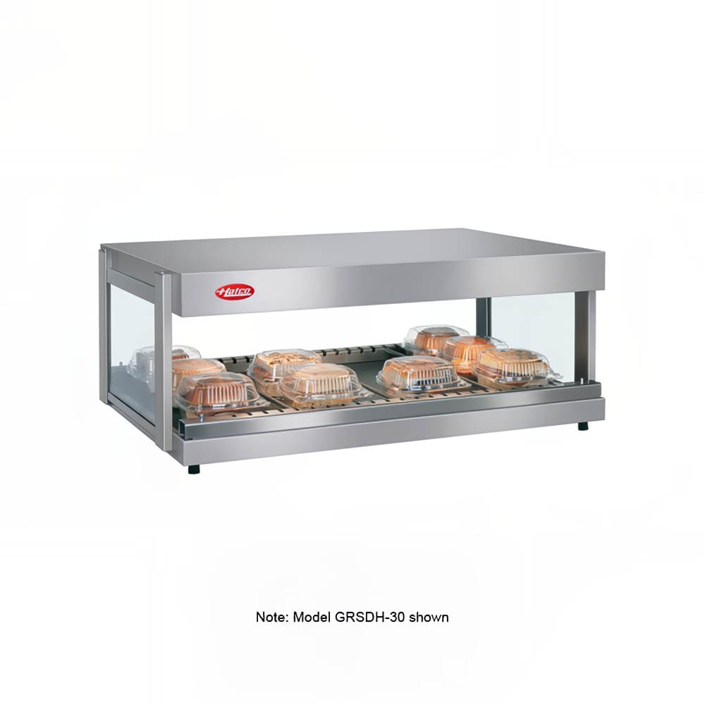 042-GRSDH41 41" Self Service Countertop Heated Display Shelf - (1) Shelf, 120v