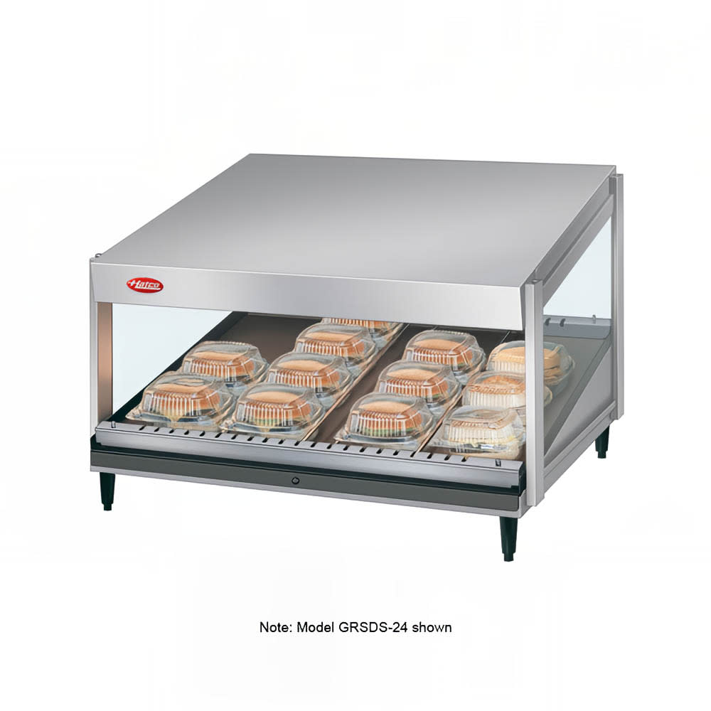 042-GRSDS30 30" Self Service Countertop Heated Display Shelf - (1) Shelf, 120v
