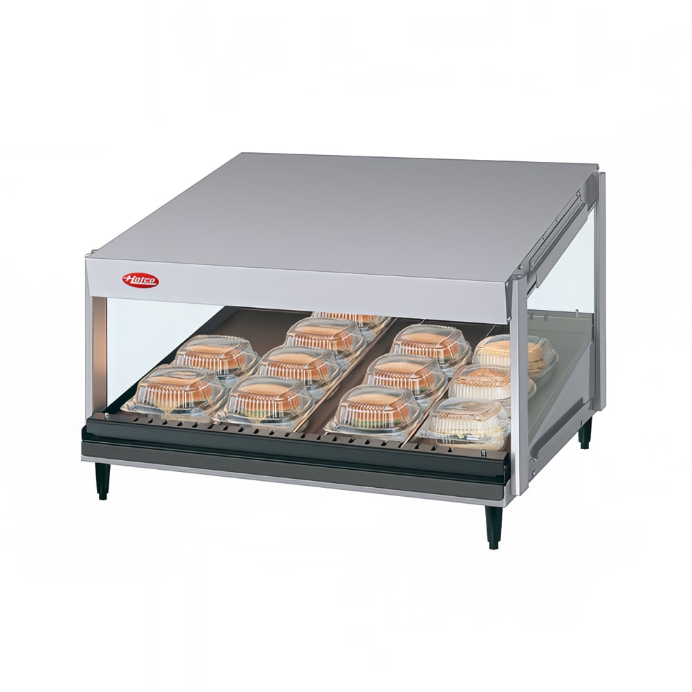 042-GRSDS24120QS 24" Self Service Countertop Heated Display Shelf - (1) Shelf, 120v