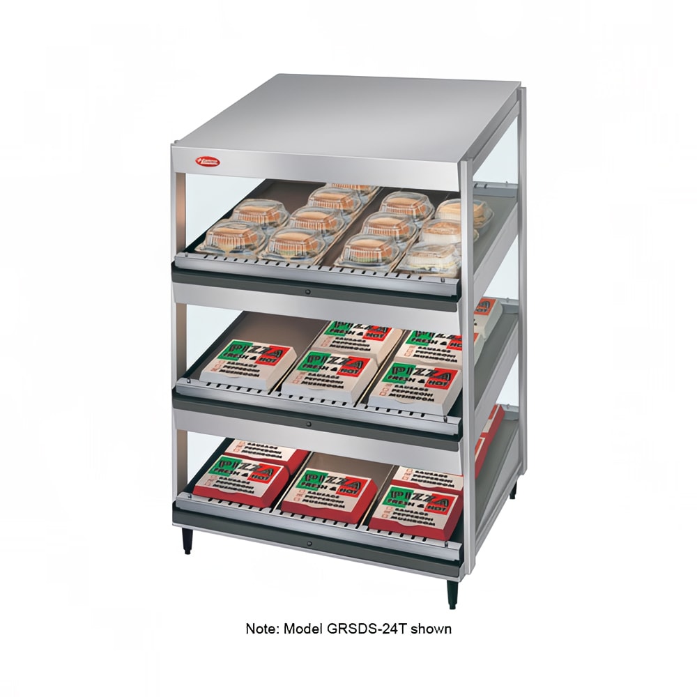 042-GRSDS36T 36" Self Service Countertop Heated Display Shelf - (3) Shelves, 120v