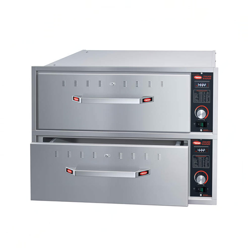 042-HDW2B208 28.13"W Built In Warming Drawer w/ (2) 21.5" Compartments, 208v/1ph