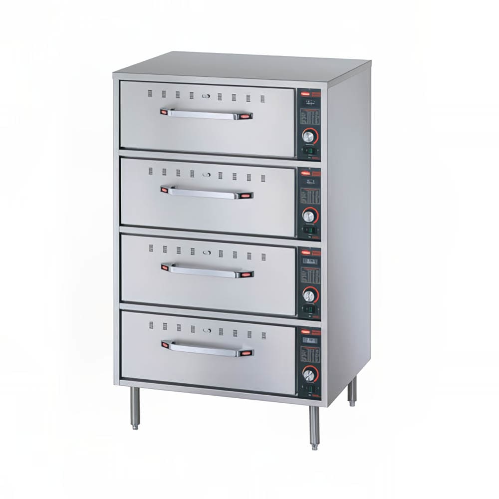 042-HDW4120 29.5" Freestanding Warming Drawer w/ (4) 21.5" Compartments, 120v