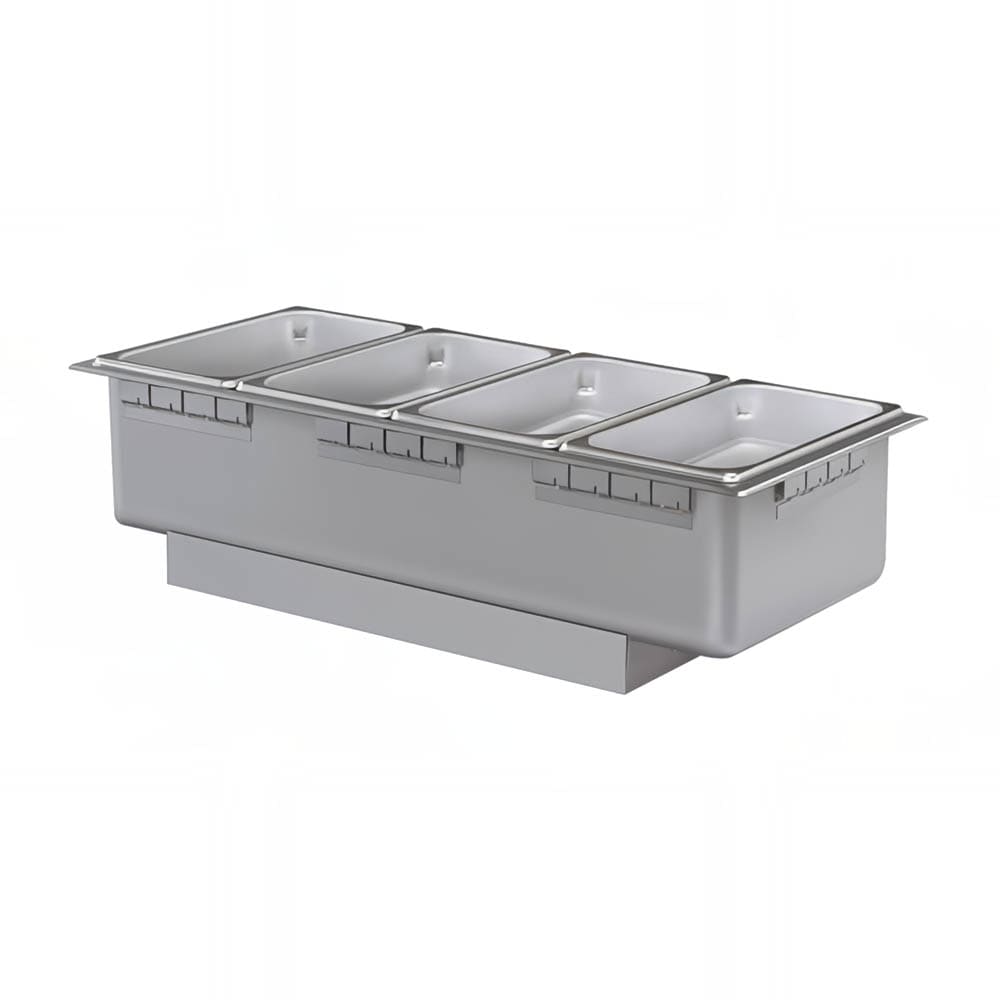 042-HWB43240 Drop In Hot Food Well w/ (4) 1/3 Size Pan Capacity, 240v/1ph