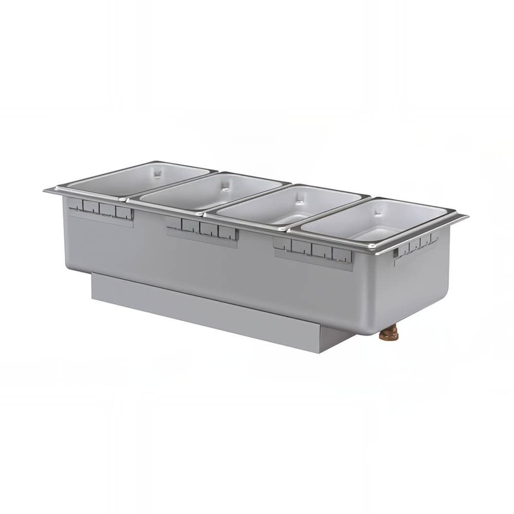042-HWB43D208 Drop In Hot Food Well w/ (4) 1/3 Size Pan Capacity, 208v/1ph