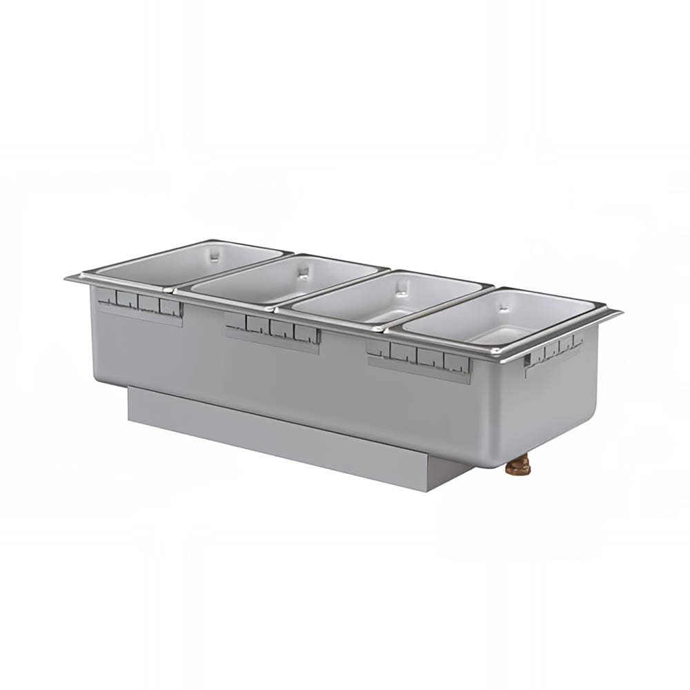 042-HWBH43D208 Drop-In Hot Food Well w/ (4) 1/3 Size Pan Capacity, 208v/1ph