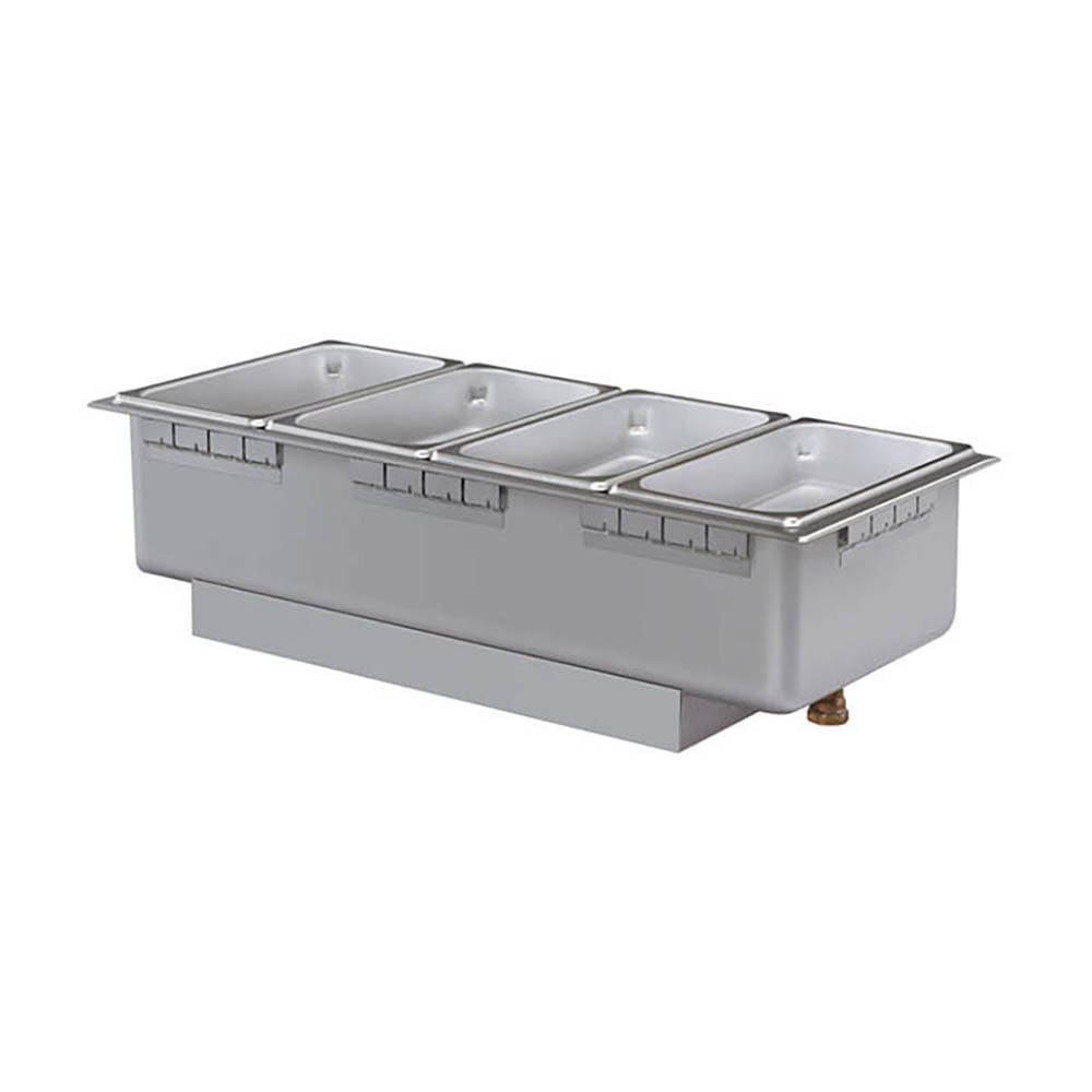 042-HWBH43D240 Drop-In Hot Food Well w/ (4) 1/3 Size Pan Capacity, 240v/1ph