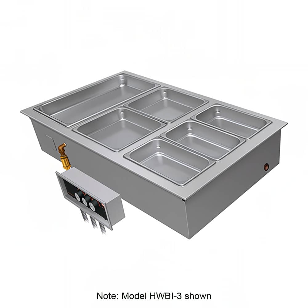 042-HWBI1DA120 Drop-In Hot Food Well w/ (1) Full Size Pan Capacity, 120v