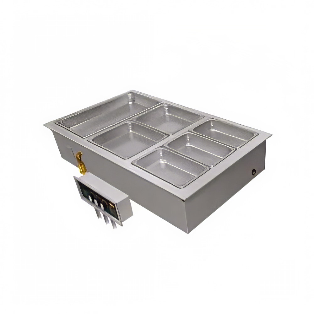 042-HWBI3DA2081 Drop-In Hot Food Well w/ 3 Full Size Pan Capacity, 208v/1ph