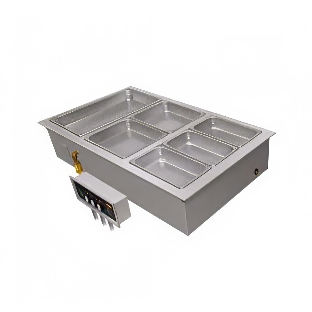 042-HWBI3MA2401 Drop-In Hot Food Well w/ (3) Full Size Pan Capacity, 240v/1ph
