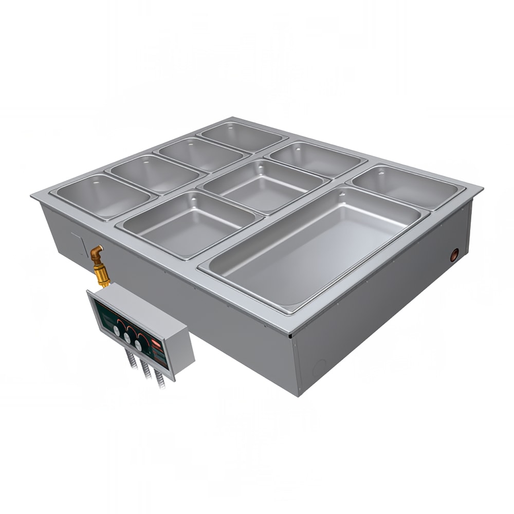 042-HWBI32081 Drop-In Hot Food Well w/ 3 Full Size Pan Capacity, 208v/1ph