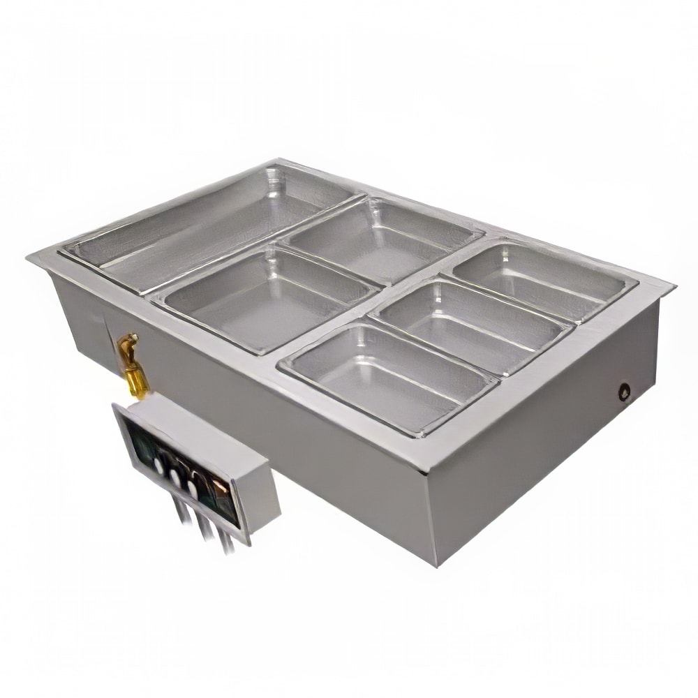 042-HWBI32083 Drop-In Hot Food Well w/ 3 Full Size Pan Capacity, 208v/3ph