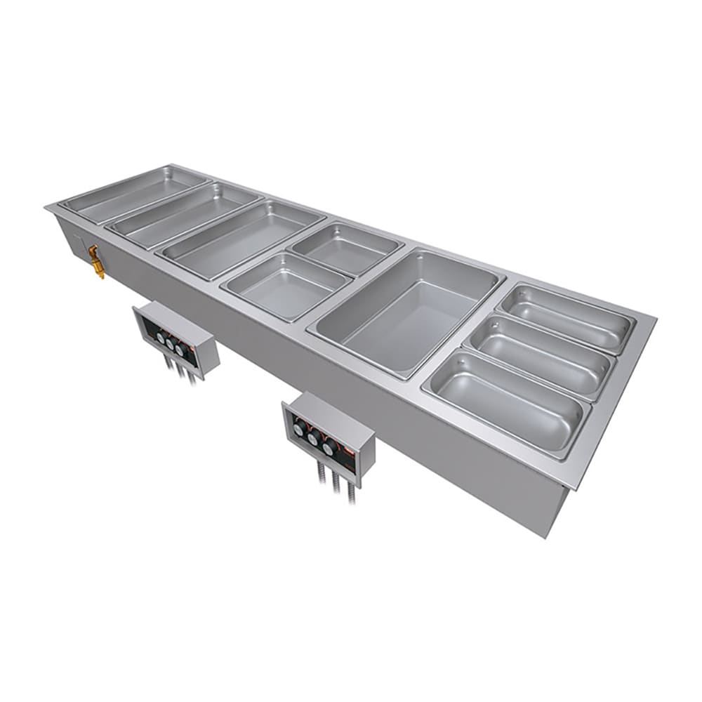 042-HWBI5DA2081 Drop-In Hot Food Well w/ 5 Full Size Pan Capacity, 208v/1ph