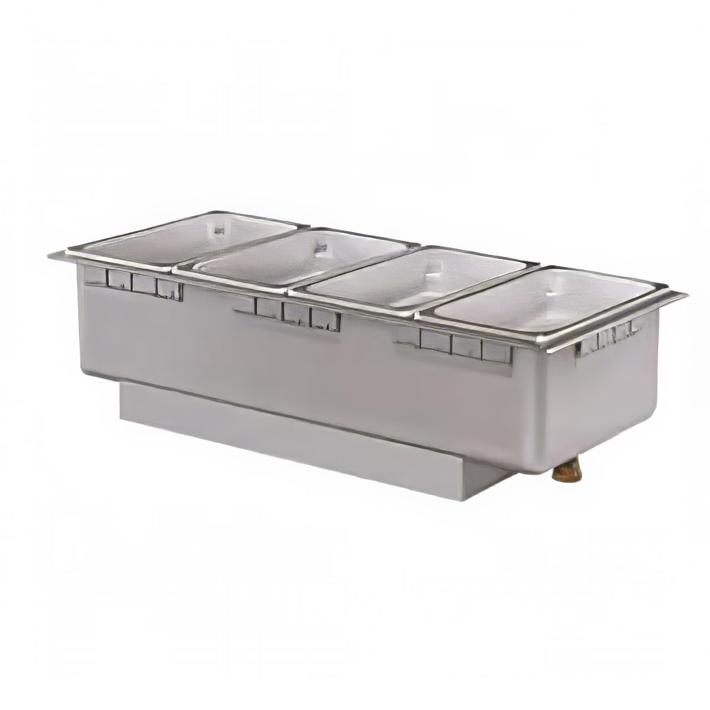042-HWBL43 Drop-In Hot Food Well w/ (4) 1/3 Size Pan Capacity, 120v