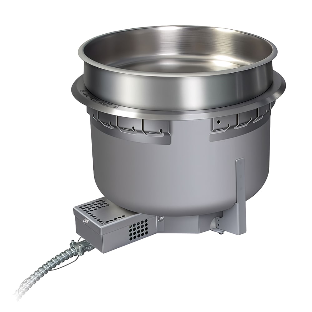 042-HWBRN11QT208 11 qt Drop In Soup Warmer w/ Infinite Controls, 208v/1ph