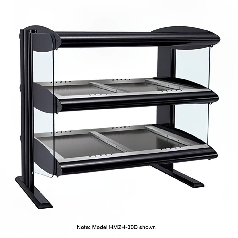 042-HZMH42D 45 9/10" Self Service Countertop Heated Display Shelf - 2 Shelves, 120v/208v/1ph
