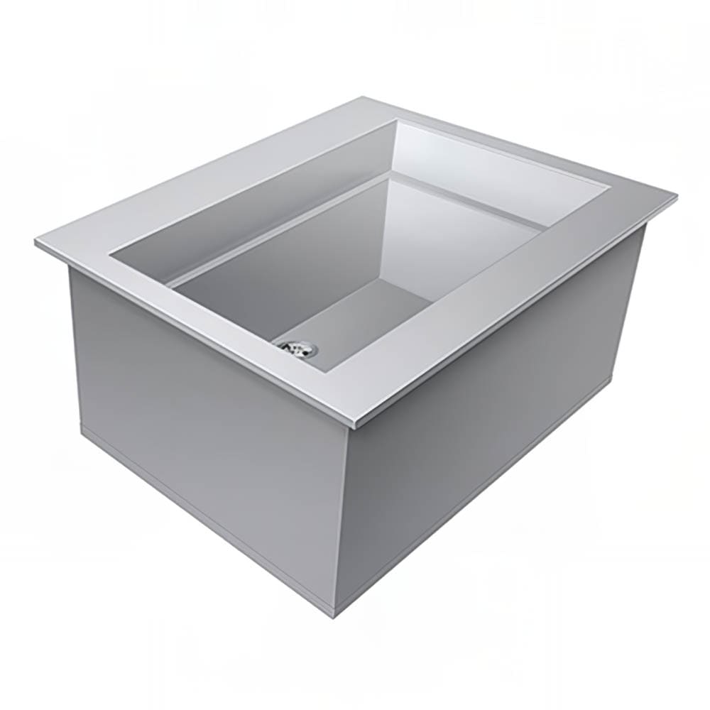 042-IWB1 Drop-In Cold Food Well w/ 1 Full Size Long Pan Capacity