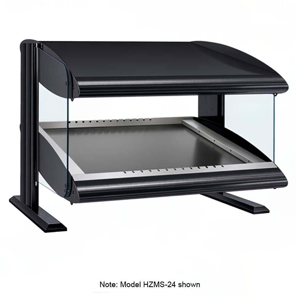 042-HZMS60 64" Dual Service Countertop Heated Display Shelf - 1 Level, 120v