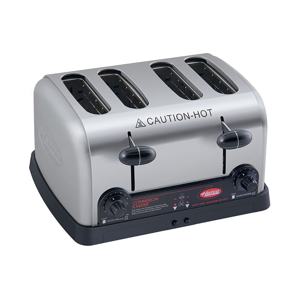 042-TPT240QS Slot Toaster w/ 4 Slice Capacity & 1 1/4"W Product Opening - 240v