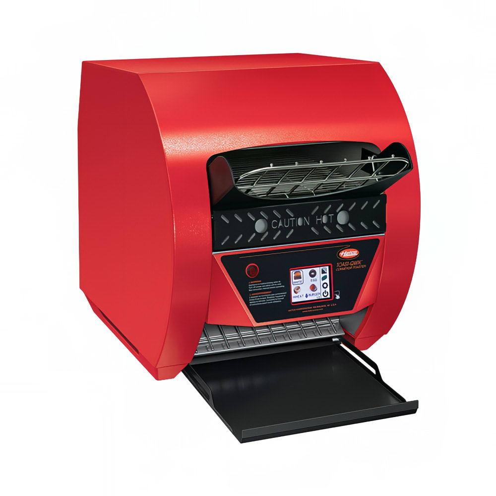 042-TQ3900HR2081 Conveyor Toaster - 900 Slices/hr w/ 3" Product Opening, Red, 208v/1ph