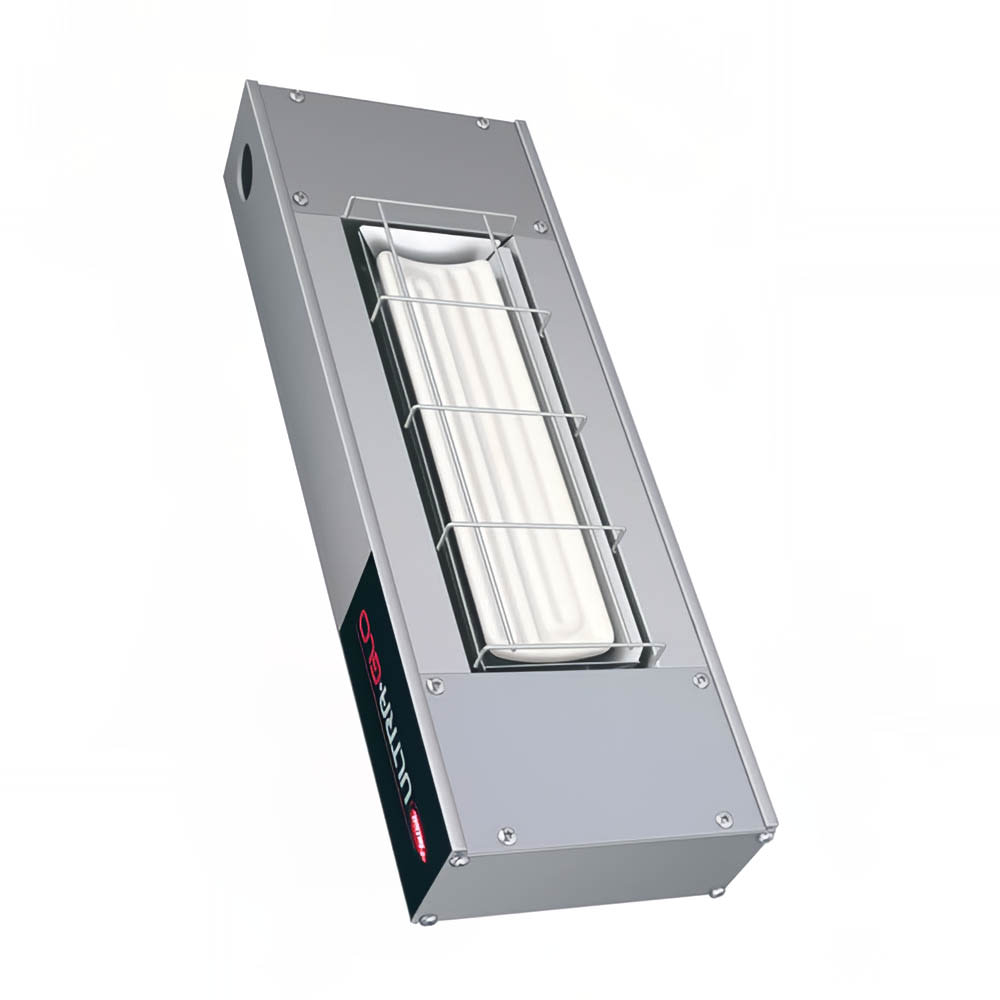042-UGA18240 18" Standard Watt Ceramic Strip Warmer - Single Tile, Built In Toggle Control,...