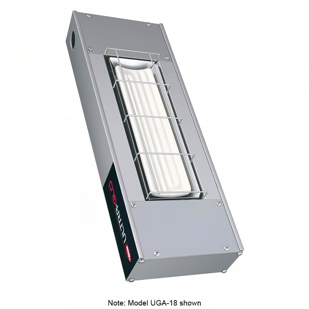 042-UGA30240 30" Standard Watt Ceramic Strip Warmer - Single Tile, Built In Toggle Control,...