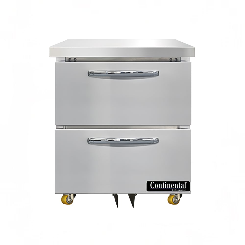 160-SW27NUD 27" W Undercounter Refrigerator w/ (1) Section & (2) Drawers, 115v
