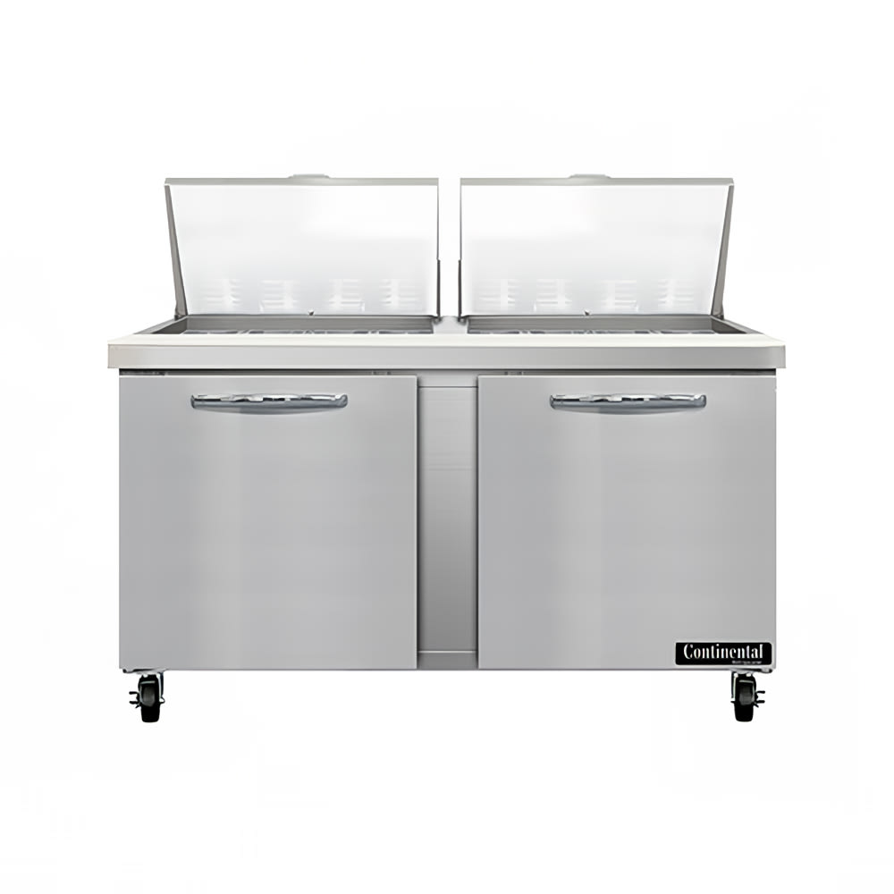 160-SW60N24M 60" Sandwich/Salad Prep Table w/ Refrigerated Base, 115v