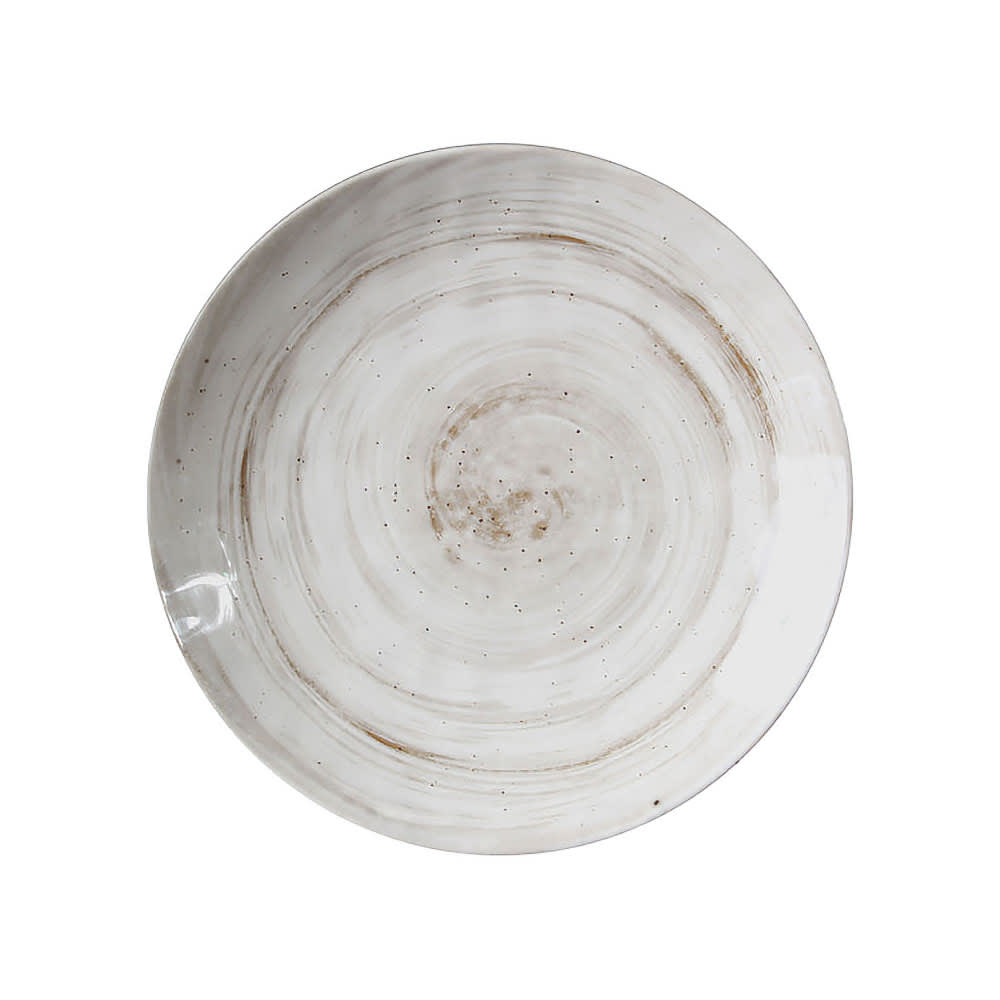 701-D1115RTD 11" Round Melamine Dinner Plate, Taupe