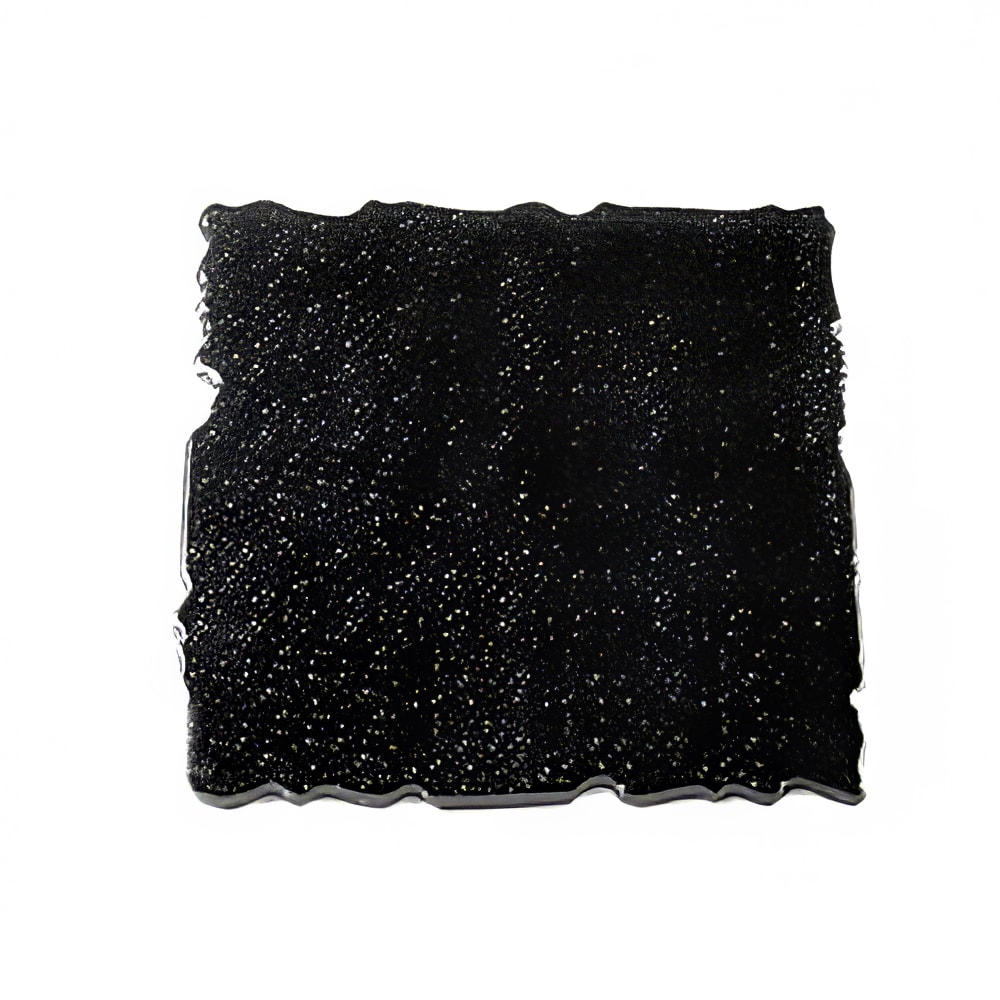 701-QS2424GB 23 3/4" Square Riser Tray - Melamine, Granite Black