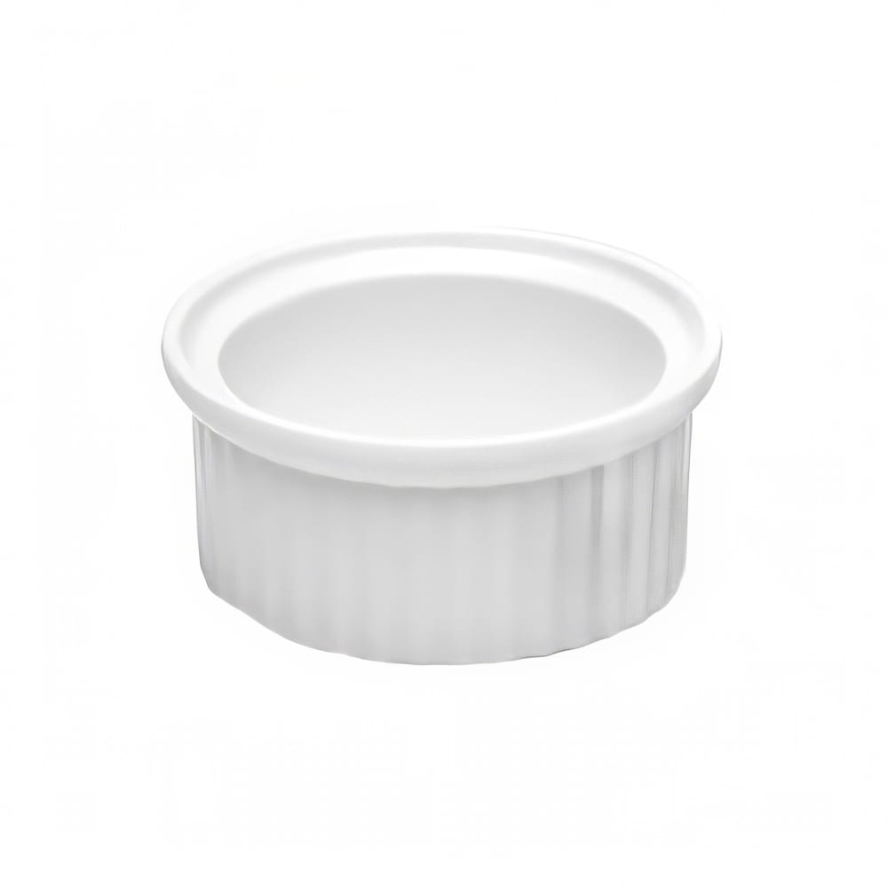 701-R1W 1 oz Melamine Ramekin, White