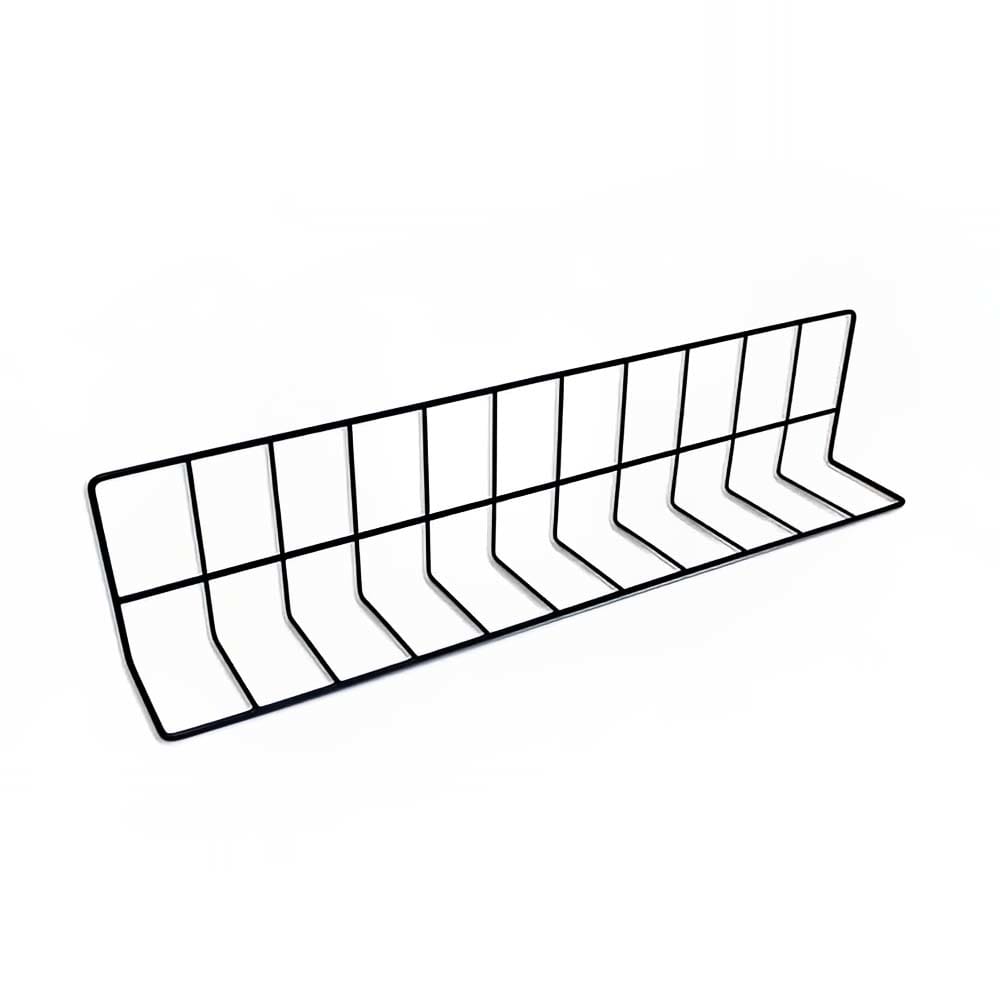 Elite Global Solutions W4626-B Wire Shelving Divider - 26"L x 4"W x 6"H, Black