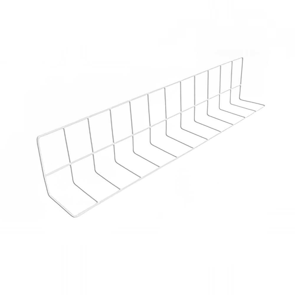 Elite Global Solutions W4630-W Wire Shelving Divider - 30"L x 4"W x 6"H, White