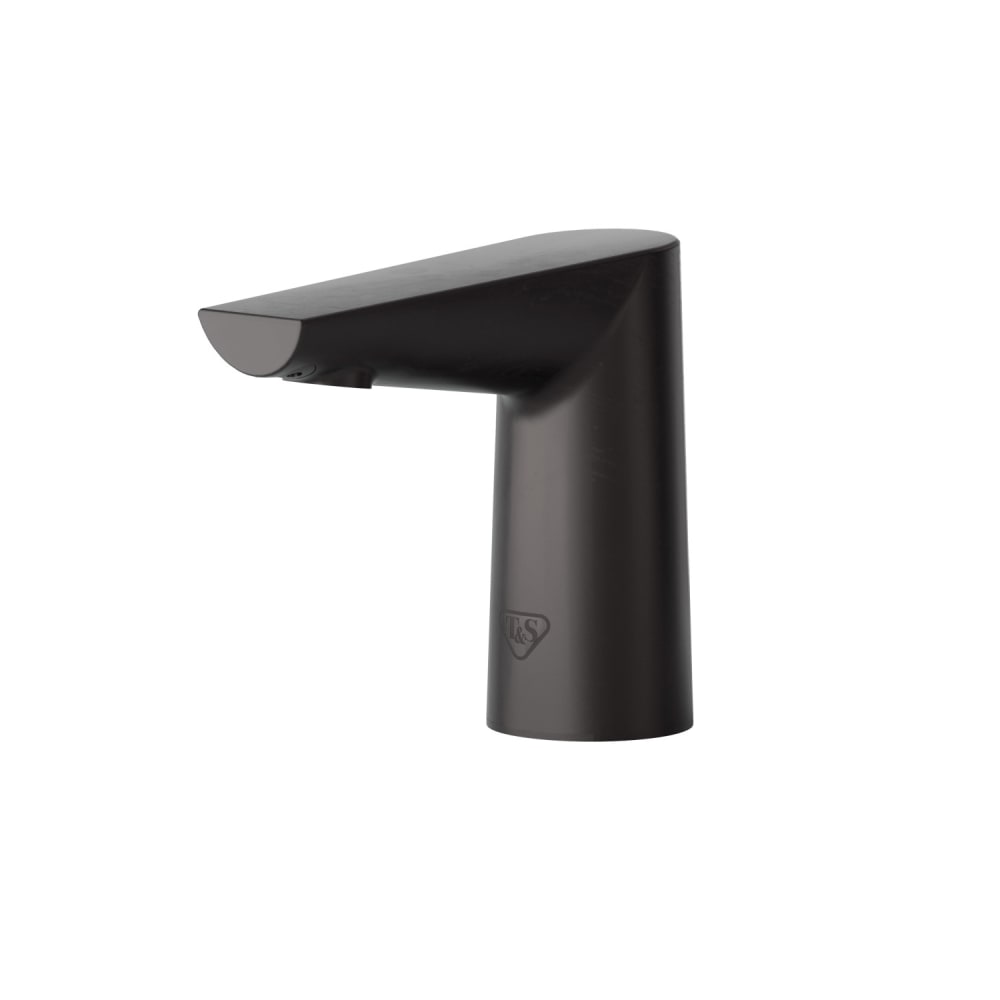 064-ECW3152MB WaveCrest Deck Mount Electronic Faucet - Single Hole, Fixed Spout, Battery Operated...