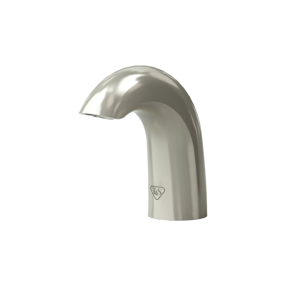 064-ECW3172BN WaveCrest Deck Mount Electronic Faucet - Single Hole, Fixed Spout, Battery Operated...