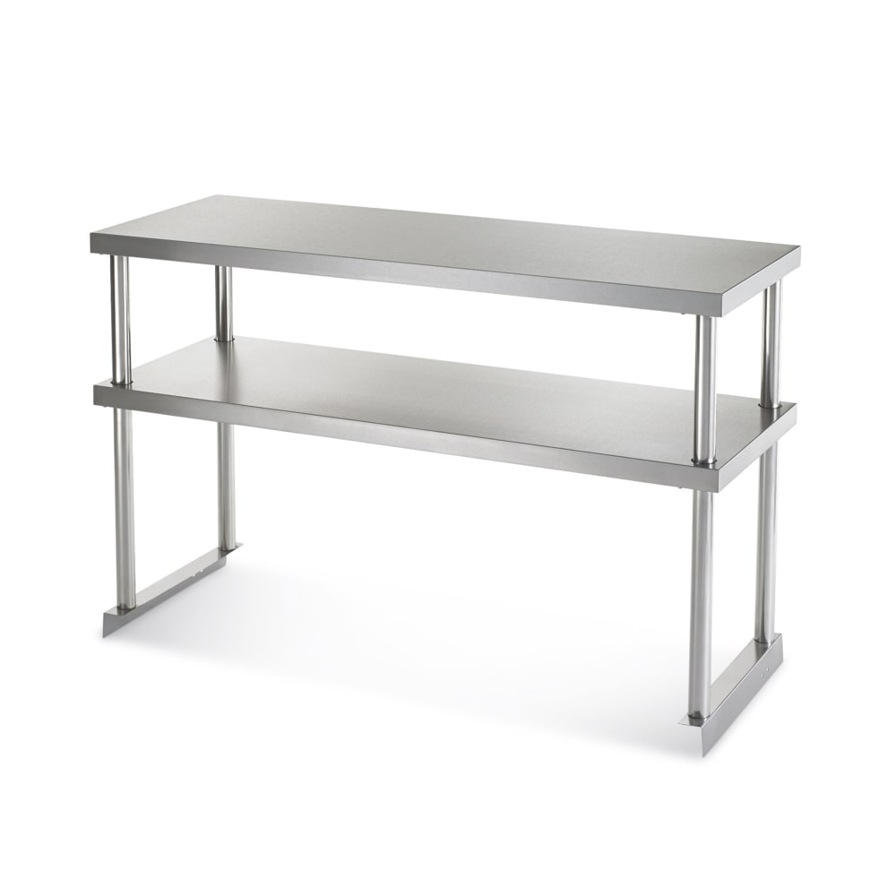 150-64914K Double Table Mount Overshelf, 22 ga Stainless, 18" x 71"