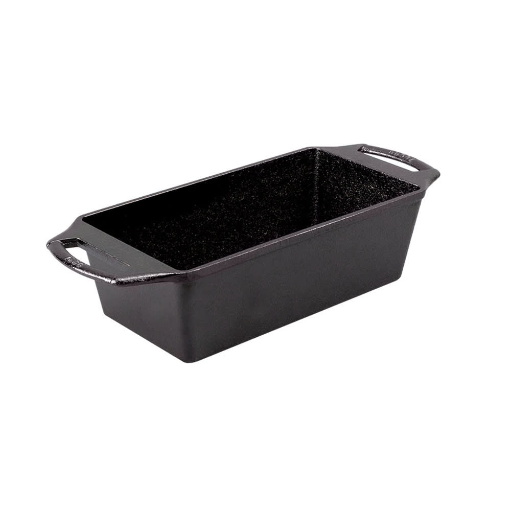 261-BW10LP Rectangular Cast Iron Loaf Pan w/ Handles - 10" x 5"