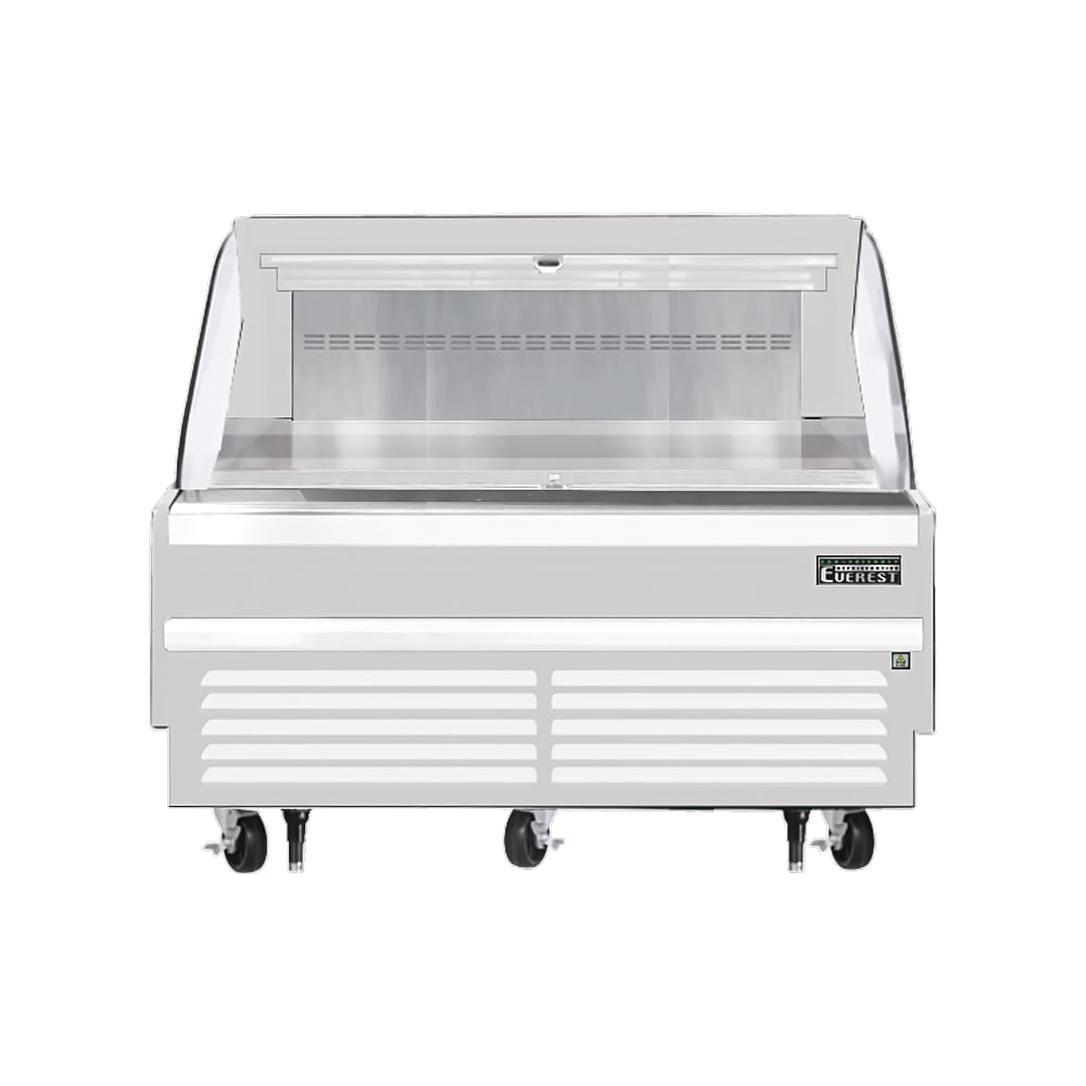 545-EOMH60W35S 60" Horizontal Open Air Cooler w/ (1) Levels, White, 115v