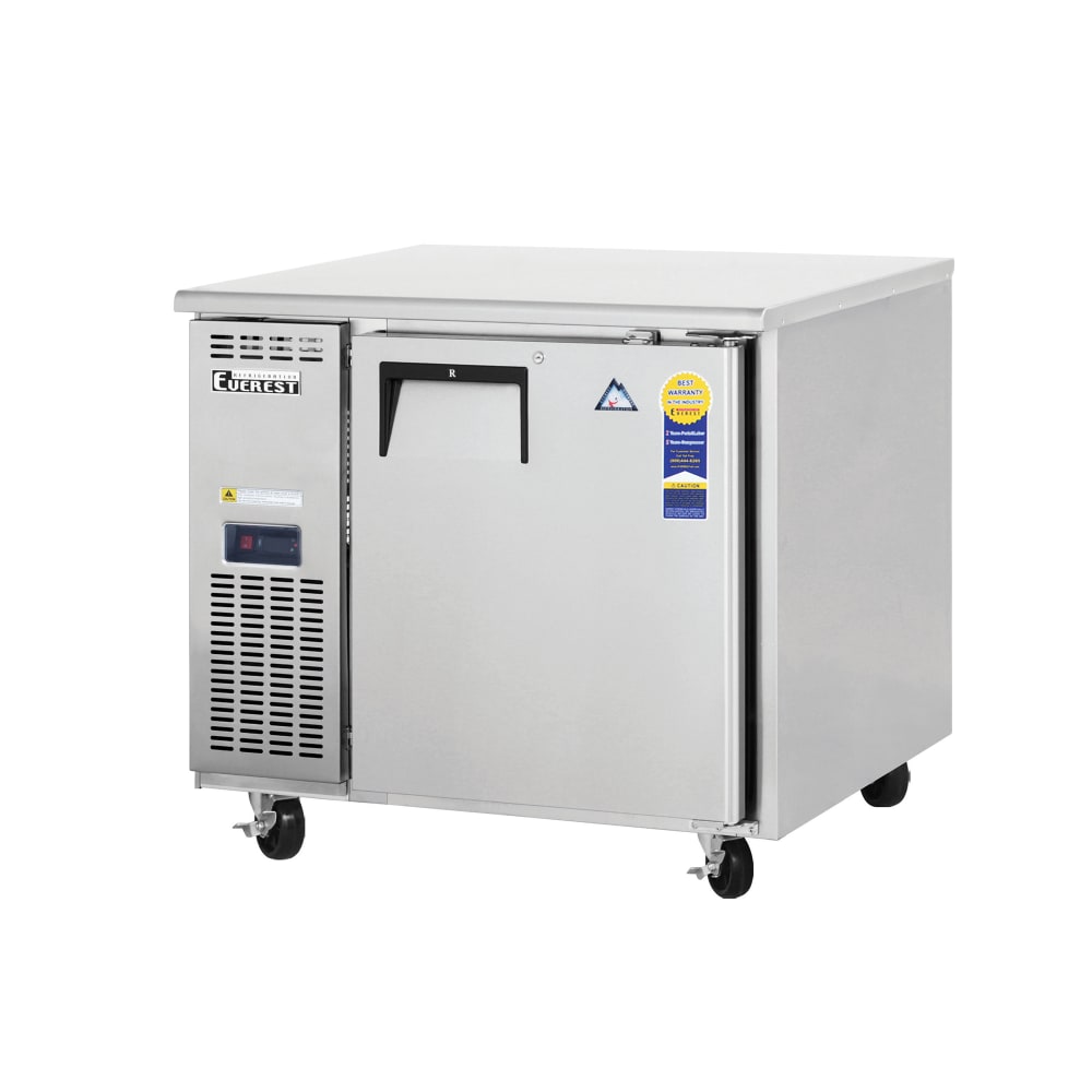545-ETF124 35 5/8" W Undercounter Freezer w/ (1) Section & (1) Door, 115v