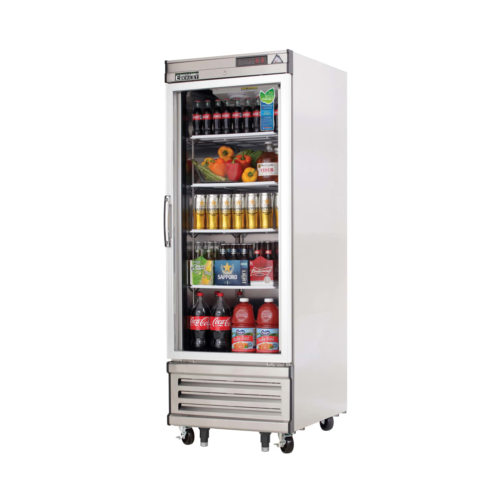 545-EBGR1 27" One Section Reach In Refrigerator, (1) Right Hinge Glass Door, 115v