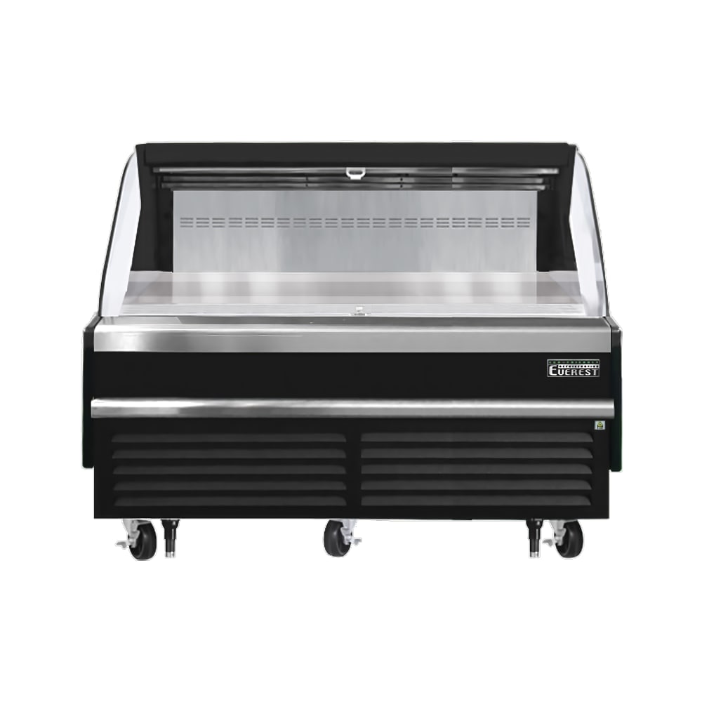 545-EOMH72B35S 73 1/4" Horizontal Open Air Cooler w/ (1) Levels, Black, 115v