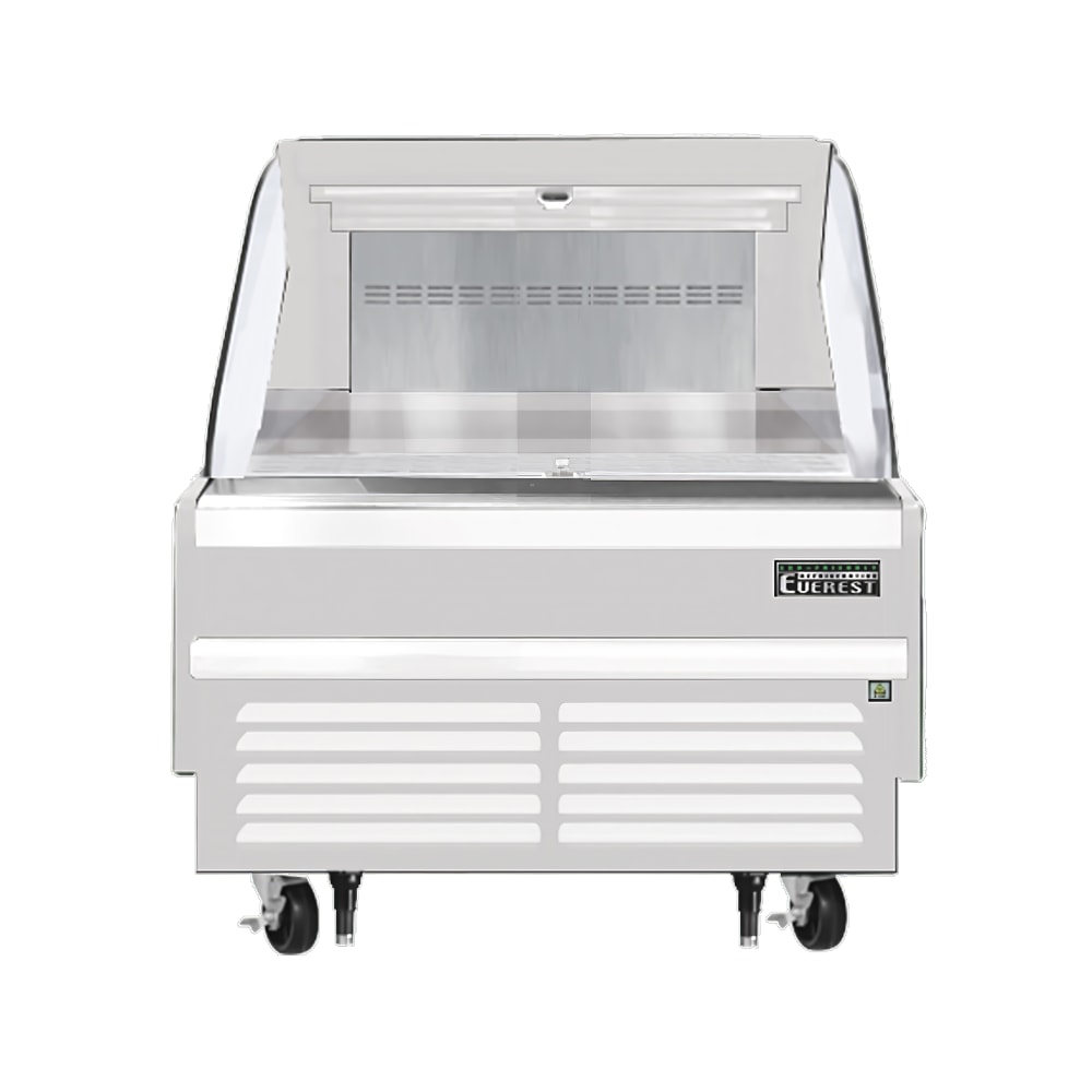 545-EOMH36W35S 37 1/4" Horizontal Open Air Cooler w/ (1) Levels, White, 115v
