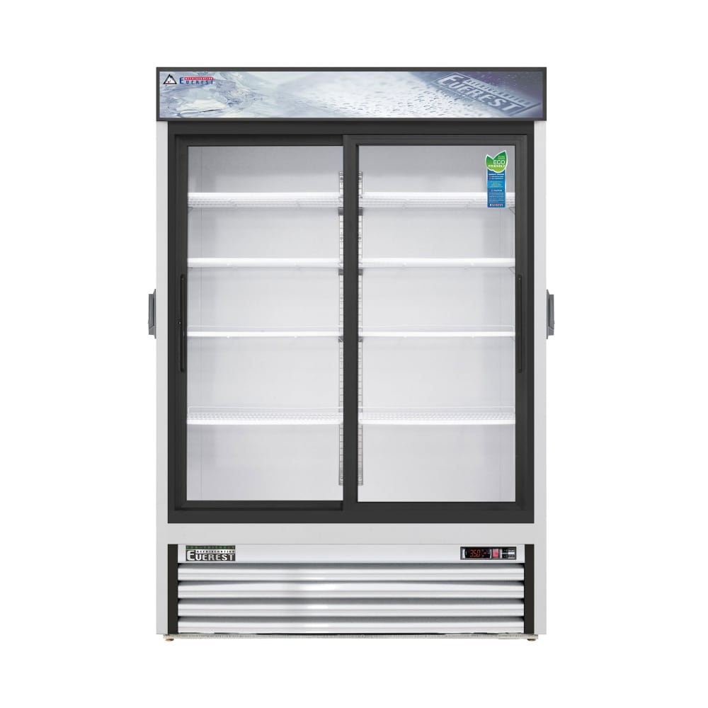 Everest Refrigeration EMGR48C 53 1/8" Two Section Chromatography Refrigerator - White, 115v