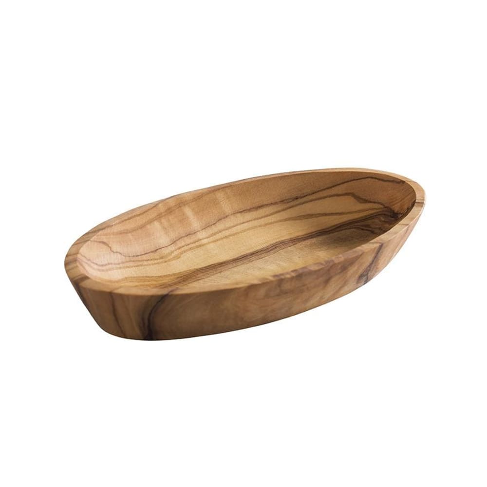 634-APS00844 3 oz Oval Bowl - Olive Wood