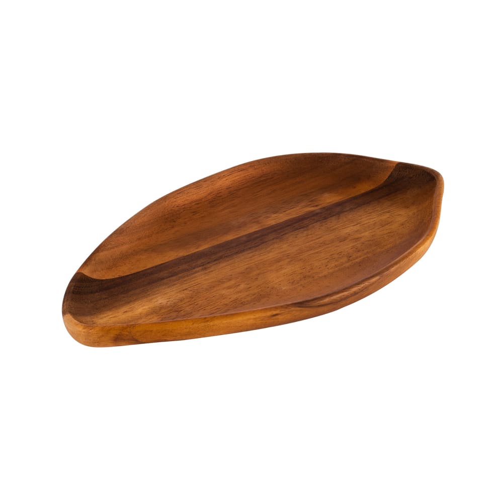 634-APS00791 Organic  Serving Bowl - 9 1/4" x 5 1/8", Acacia Wood